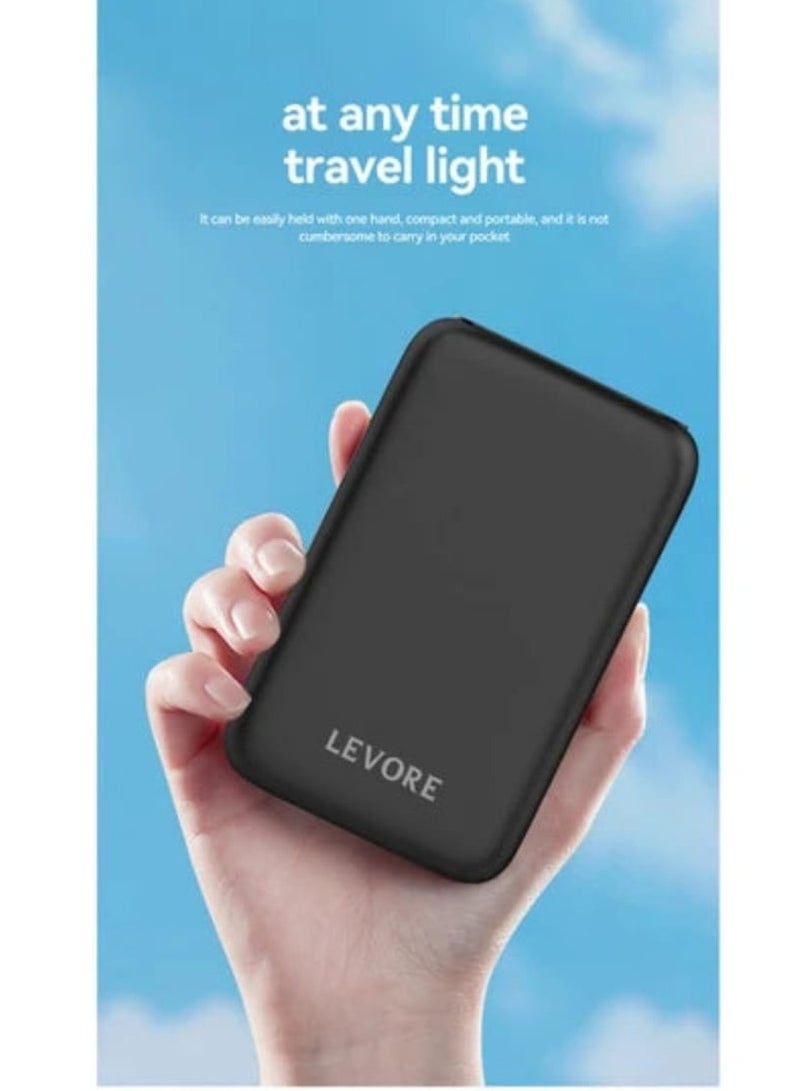 ليفور قوي وصر اغيلحجم للغاية: بنك الطاقة المحمول الصغير LEVORE LP231 بسعة 20000 مللي أمبير في الساعة مع شحن سريع للغاية في اتجاهين بقوة 22.5 وات - Image 4