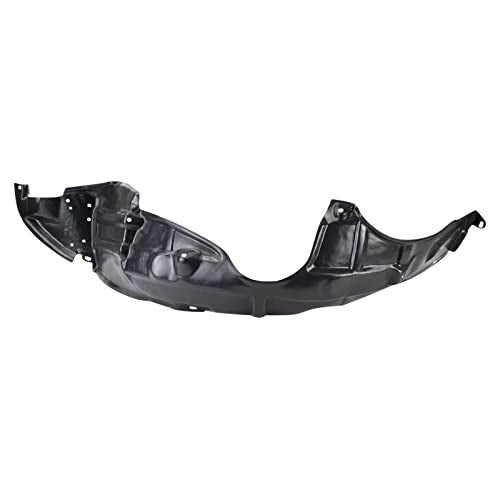TRQ Front Left Inner Fender Liner Black Drivers Side Compatible with 2001-2003 Toyota Prius TO1248142 - Image 1