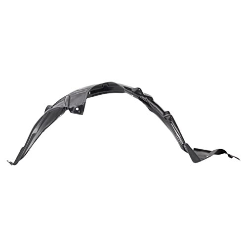 TRQ Front Left Inner Fender Liner Black Drivers Side Compatible with 2001-2003 Toyota Prius TO1248142 - Image 3