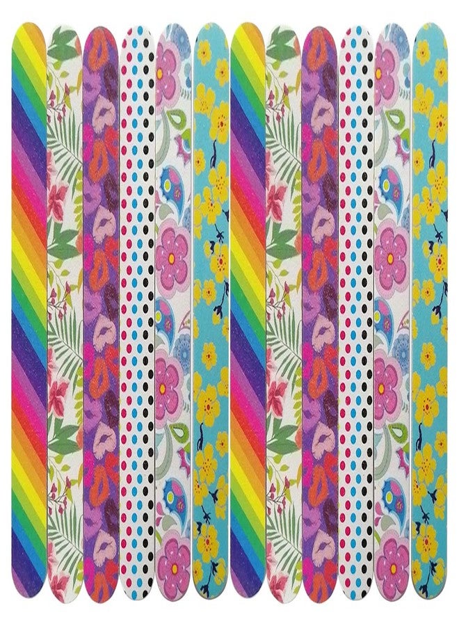 NewEights New8Beauty Emery Boards for Nails Series (12-Pack) (Multi-colored) - Image 5