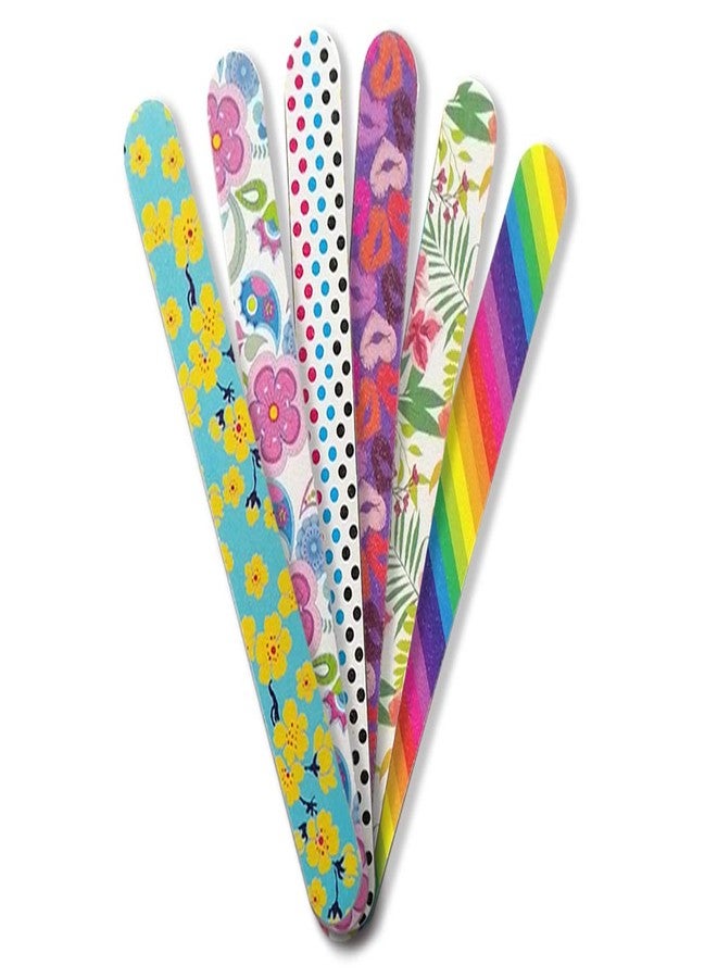 NewEights New8Beauty Emery Boards for Nails Series (12-Pack) (Multi-colored) - Image 3
