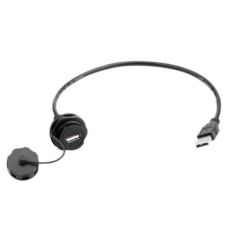 Upgraded 3 Point Buckle Waterproof USB 2 0 and 3 0 Charging Port Cable Connector USB 2 0 Type2 0 5m Cable - Image 1