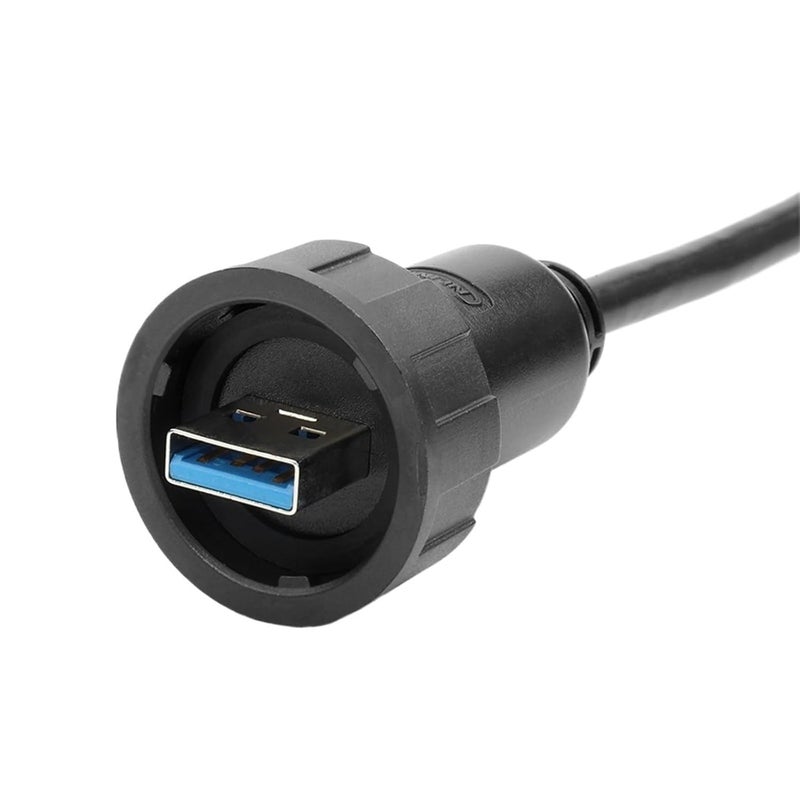 Upgraded 3 Point Buckle Waterproof USB 2 0 and 3 0 Charging Port Cable Connector USB 2 0 Type2 0 5m Cable - Image 5