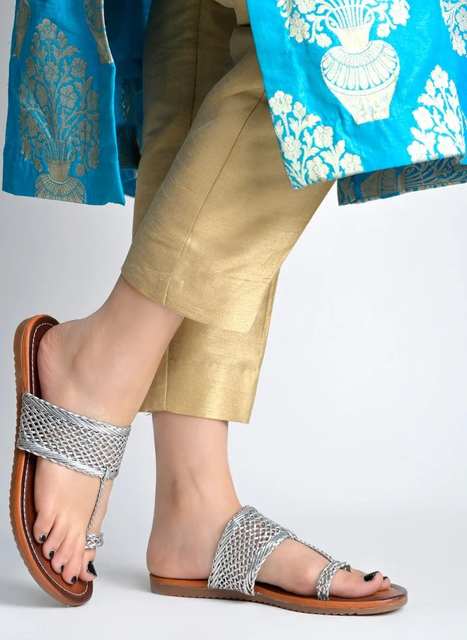 شوتوبيا Shoetopia Women Embellished Party One Toe Flats