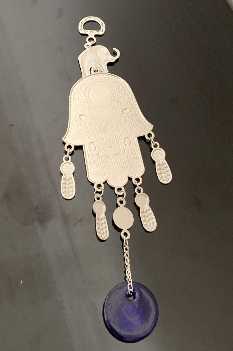 بيتر ديكور عين زرقاء شرير مع حماية يدوية Hamsa معلقة تزيين (مع حقيبة BetterDecor) -028 - Image 4