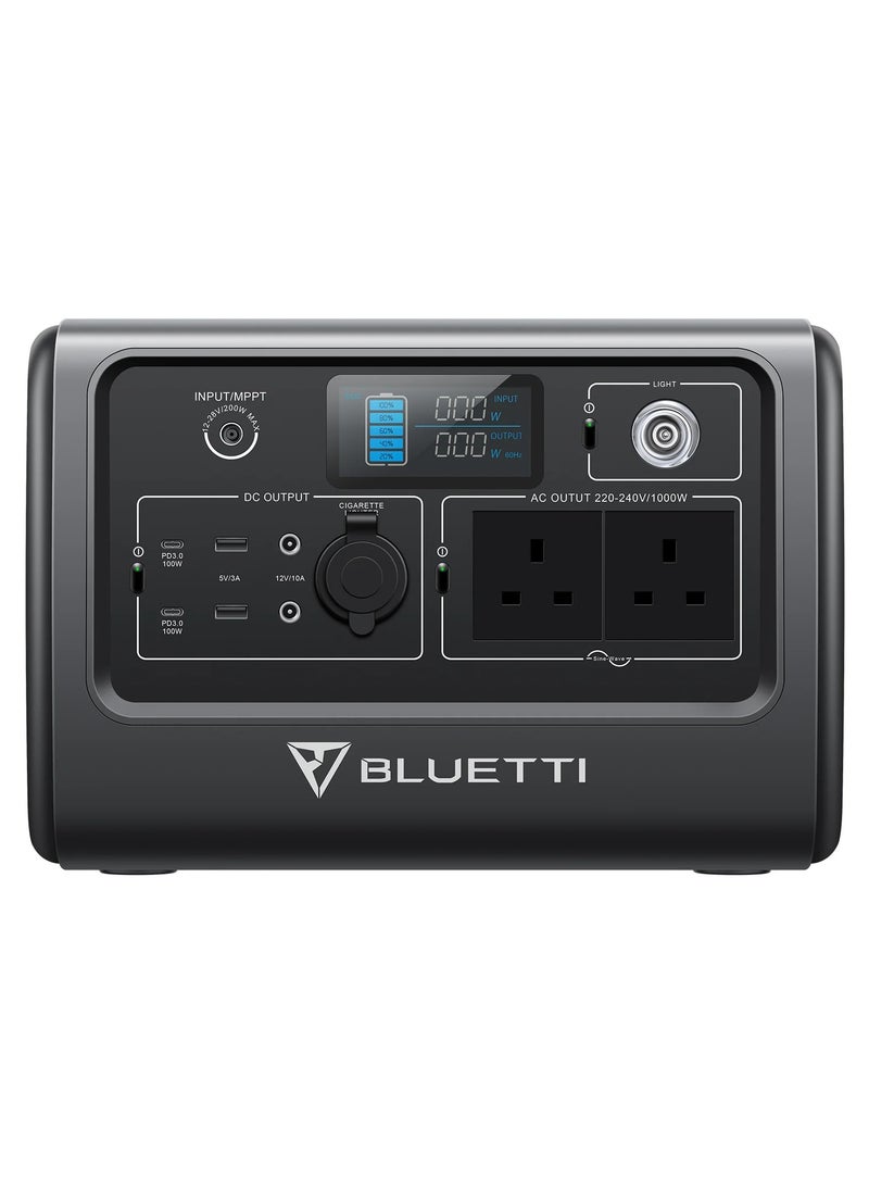 Bluetti - Bluetti EB70S Portable Power Station with 1000W LiFePO4 Battery - Image 1