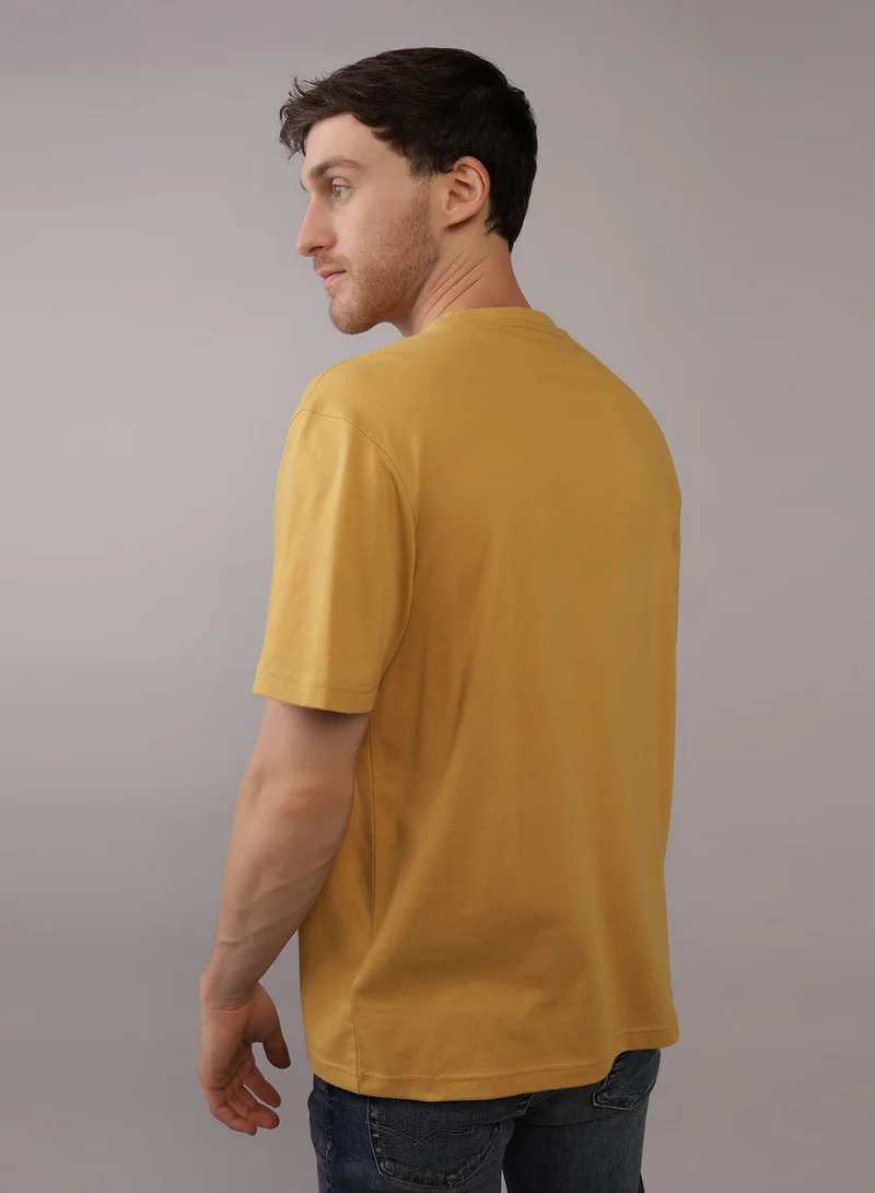 American Eagle Logo Graphic Crew Neck T-Shirt