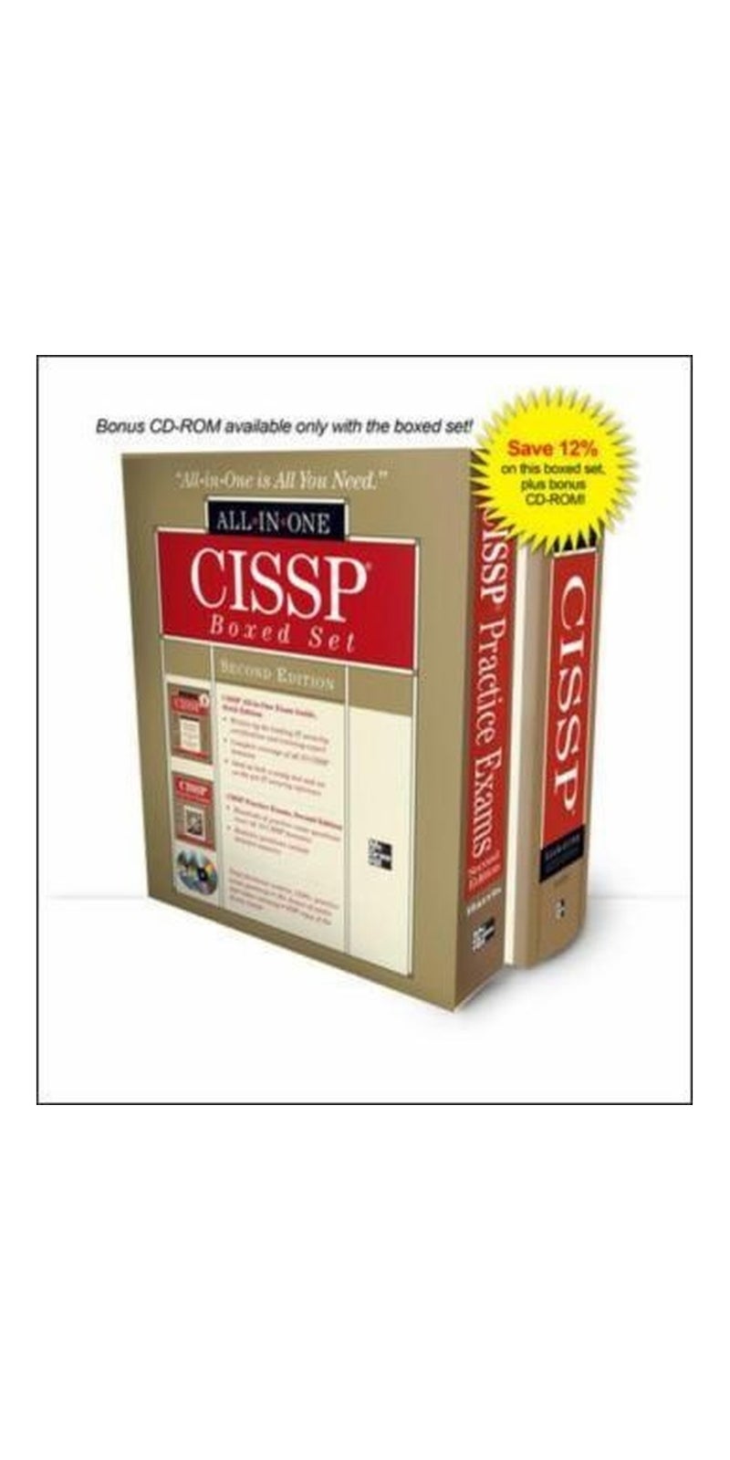 Cissp Boxed Set Second Edition_x000D_
            _x000D_
                AllInOne | Paperback | Published by McGraw-Hill/Osborne Media