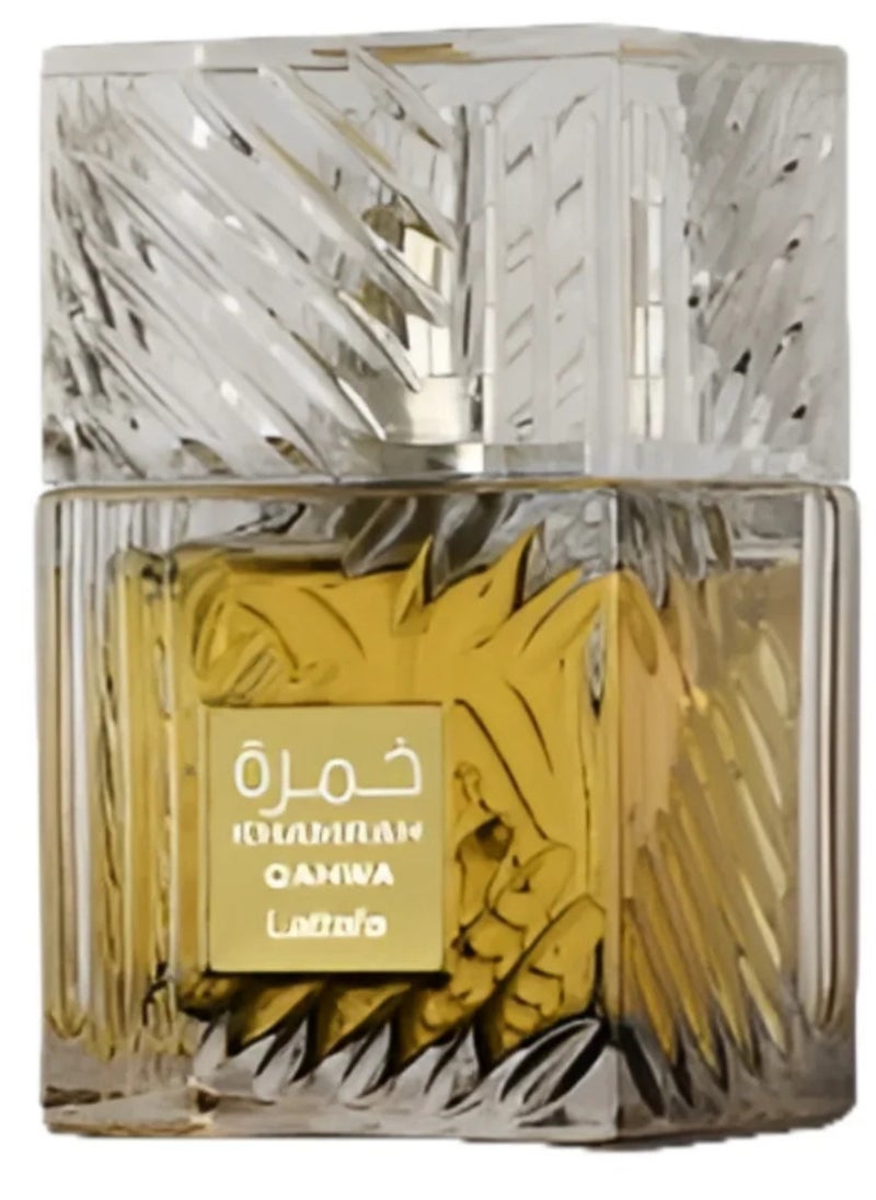 Lattafa Lattafa Unisex Khamrah Qahwa EDP Spray 3.4 oz – A Sensory Coffee Expe🌟🌟🌟🌟🌟🌟🌟🌟🌟🌟rience  - Image 1