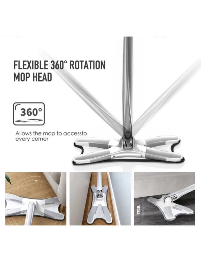 Spray Mop for Floor Cleaning with Refillable Water Tank, Microfiber Flat Mop for Hardwood, Tile & Laminate Floors, Lightweight Wet & Dry Cleaning Mop - Image 2