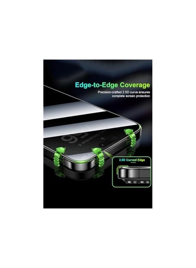 PROMASS Privacy Screen Protector For iPhone 12/12 Pro 9H Hardness Anit Spy Tempered Glass Film [100% Privacy Protection], Bubble Free Easy Installation, Full Coverage And Anti Scratch - Image 4