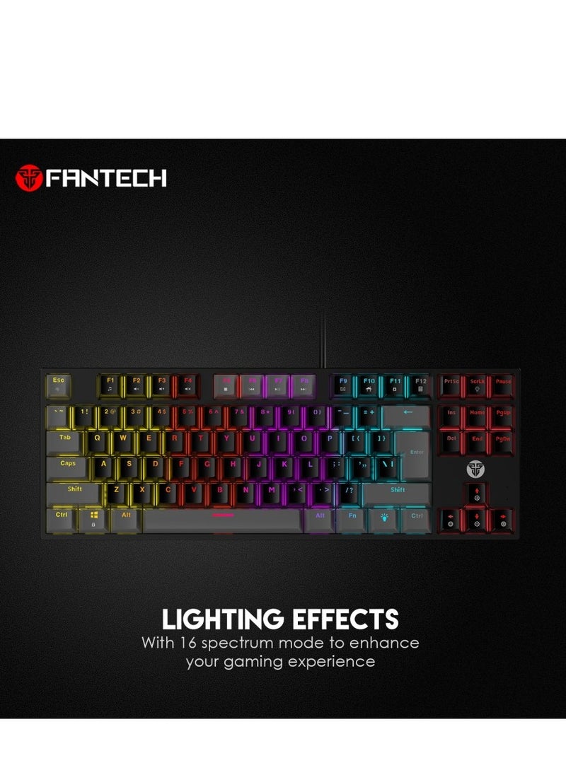 FANTECH ATOM 87 MK876 V2 RGB TKL SUMI EDITION WIRED MECHANICAL GAMING KEYBOARD  - Image 1
