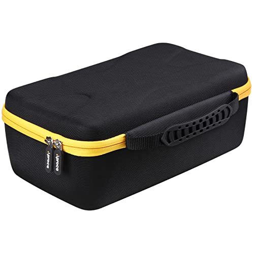 Aproca Tire Inflator Case Compatible with AstroAI Portable Air Compressor Tire Air Pump and Accessories-Black with Yellow zipper (Case Only) - Image 4