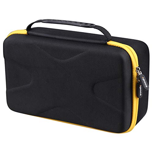 Aproca Tire Inflator Case Compatible with AstroAI Portable Air Compressor Tire Air Pump and Accessories-Black with Yellow zipper (Case Only) - Image 3