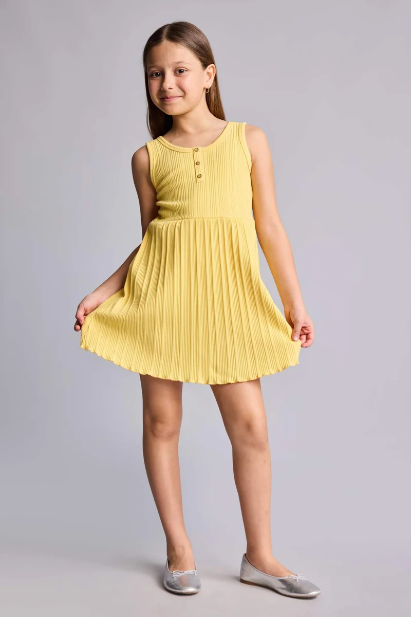 ديفاكتو Sleeveless Knitted Dress
