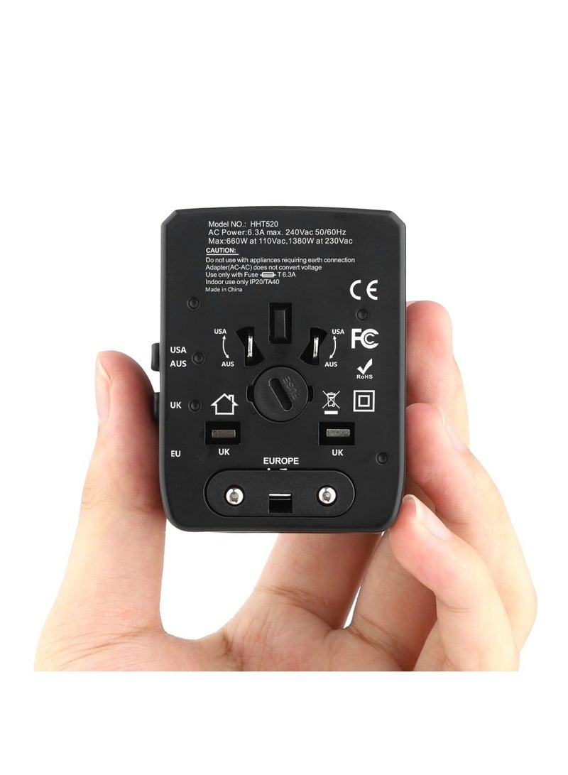 مور بور شاحن سفر دولى مور باور 660 واط الي 1380 واط 3 منافذ USB ومنفذ PD للشحن السريع - Image 4