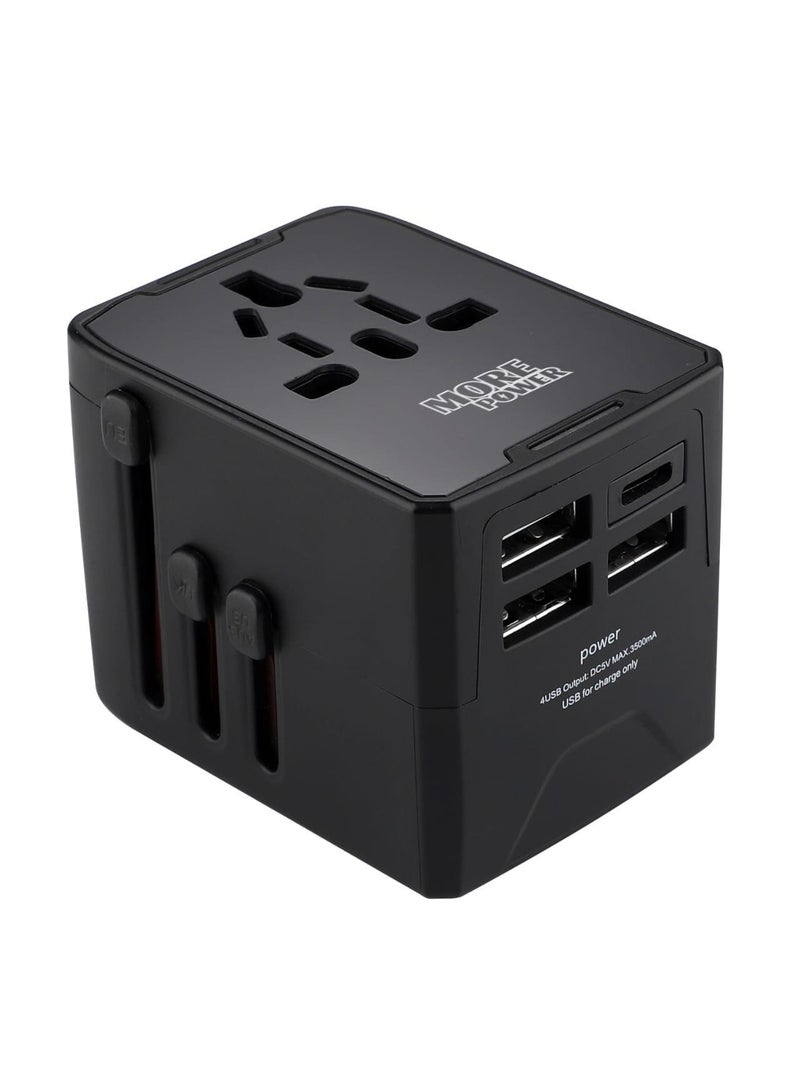 مور بور شاحن سفر دولى مور باور 660 واط الي 1380 واط 3 منافذ USB ومنفذ PD للشحن السريع - Image 1