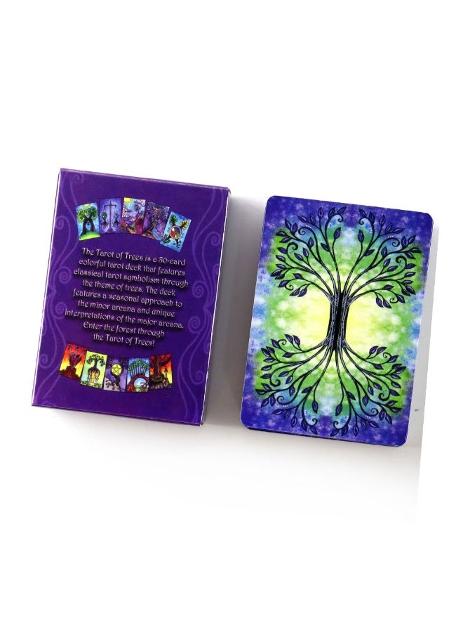 NIBEMINENT Tarot Card Divination Kit: Leisure and Entertainment Cards, Family Gathering Cards, Divination Card Set, Tarot Card Board, Card Game Playing Cards Collection - Image 2