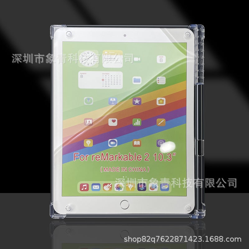 For Remarkable2 Anti-Fall Protective Cover Markable10.3 Transparent Soft Case With Pen Slot - Image 2