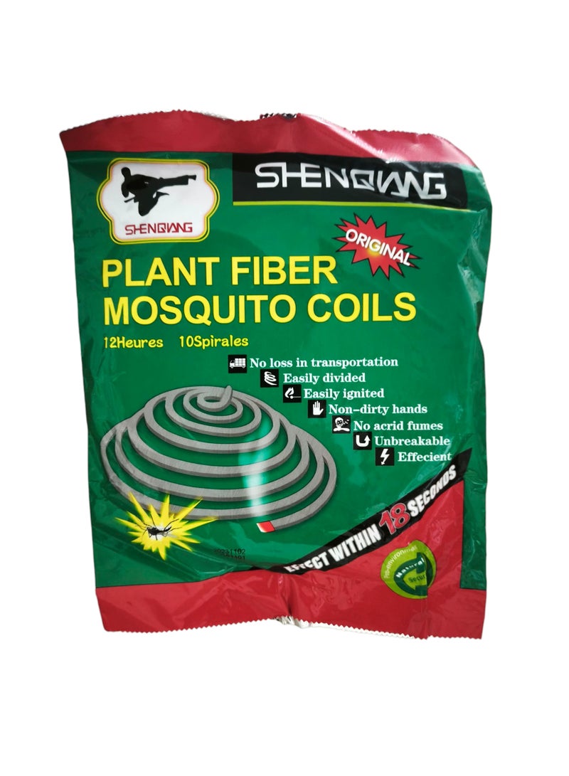 High Quality Plant Fiber Mosquito Coils Repellent Coil (10 coil)