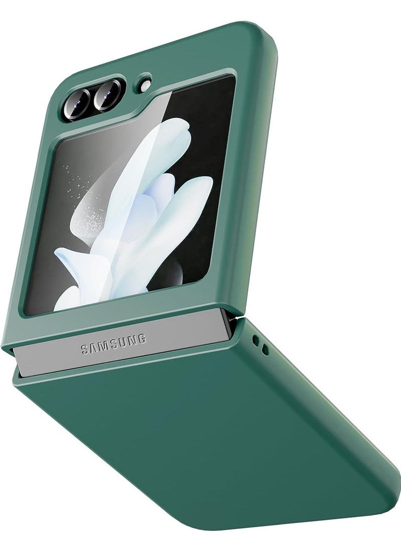 Captaintech Shockproof Samsung Galaxy Z Flip 5 Case - Heavy Duty Protective Cover for Z Flip 5 5G | Rugged Slim Armor Phone Shell  - Image 1