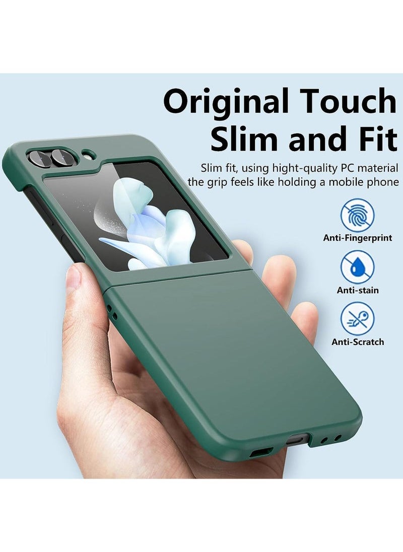 Captaintech Shockproof Samsung Galaxy Z Flip 5 Case - Heavy Duty Protective Cover for Z Flip 5 5G | Rugged Slim Armor Phone Shell  - Image 3