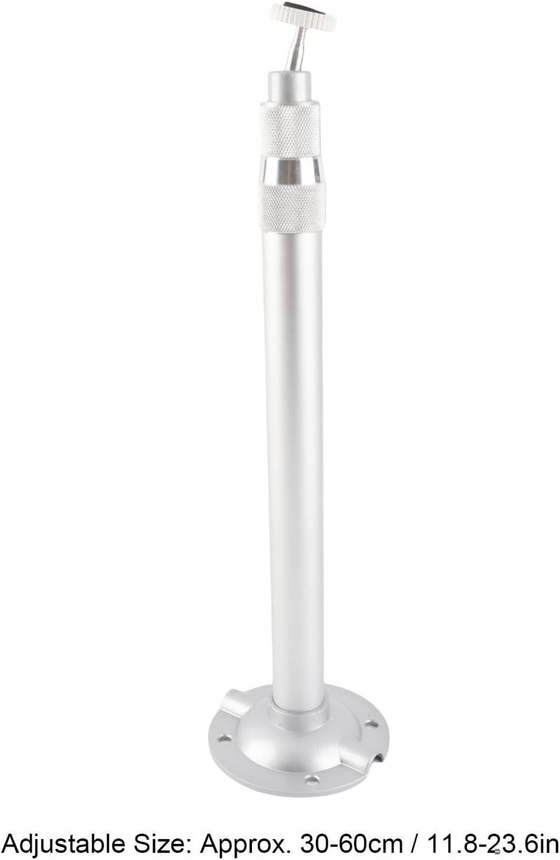 Adjustable Mini Projector Stand Ceiling Mount Universal Wall Mounted 11 lbs Load Projector Mount 360 Rotate & 90 Tilt for Home Office Classroom with Wall Mounted 5kg Load - Image 2