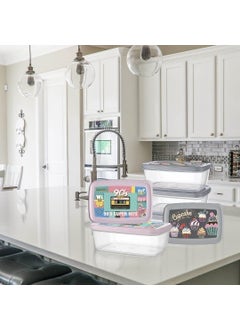 Titiz Meticulous Aria Storage Container Set of 4 "BPA-free!" Dishwasher safe  - Image 3