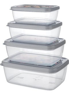 Titiz Meticulous Aria Storage Container Set of 4 "BPA-free!" Dishwasher safe  - Image 2