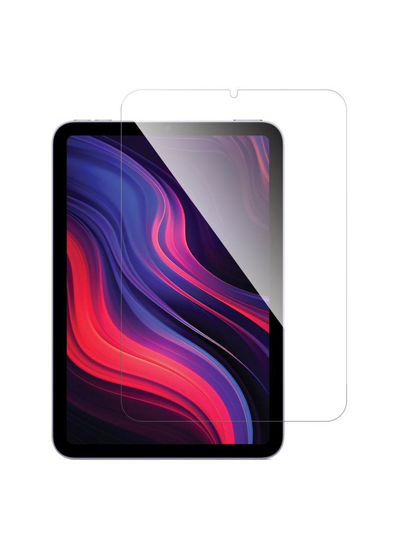 Moxedo Ultra Shield Tempered Glass Screen Protector HD Clear 9H Hardness Micro Curved Edges with Installation Guide for Apple iPad Mini 6 (2021) - Image 1