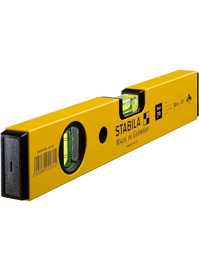 STABILA Type 70 Spirit Level 30 Cm 02281  - Image 1