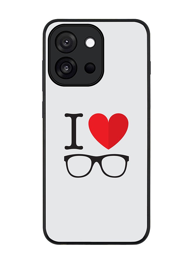Stylizedd For OnePlus 13s / 13T Case,Slim fit Camera Protection, Shockproof Thin Phone cover  - I Love Glasses
