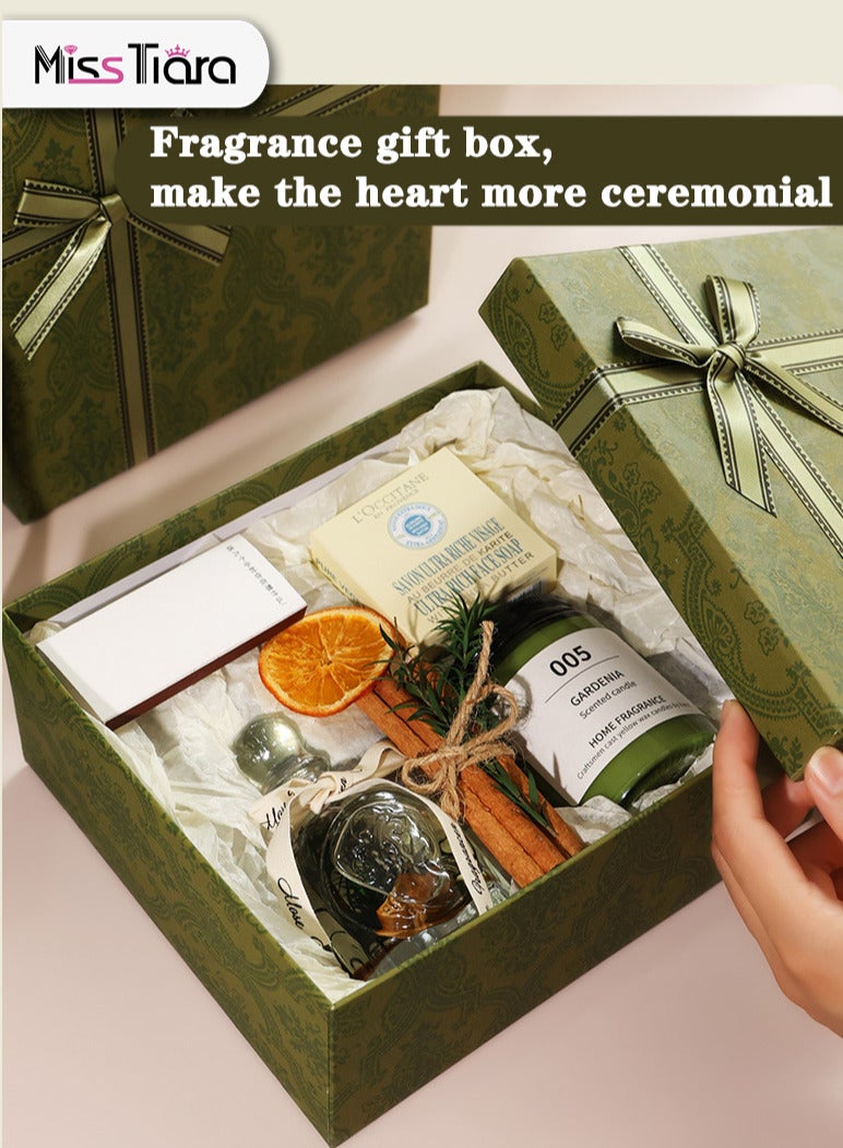 Set of 7 Gifts Scented Candles Gift Box Soy Candles Scented Candle Gift Box Set for Birthday gift Wedding Party Souvenir  Bathroom Yoga