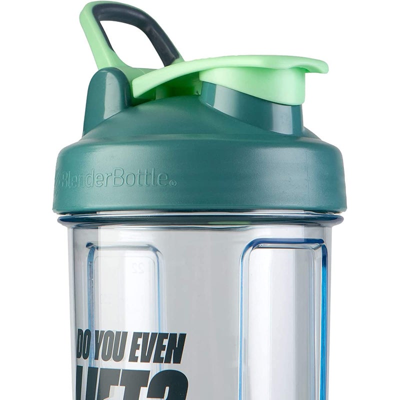 BlenderBottle زجاجة خلط بلندر بوتل ستار وورز برو سيريز مثالية لخلطات البروتين وما قبل التمرين، سعة 28 أونصة، هل ترفع الأثقال؟ - Image 4