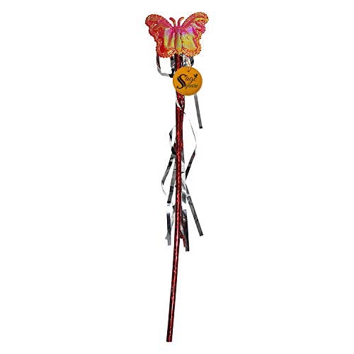 Sage Square Wear Fairy Butterfly Costume Wings for Baby Girl (Red) - Image 3