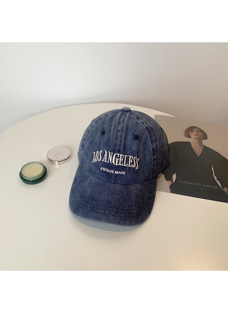 Generic Vintage Washed American Cap Embroidered Baseball Hat Big Red  - Image 5