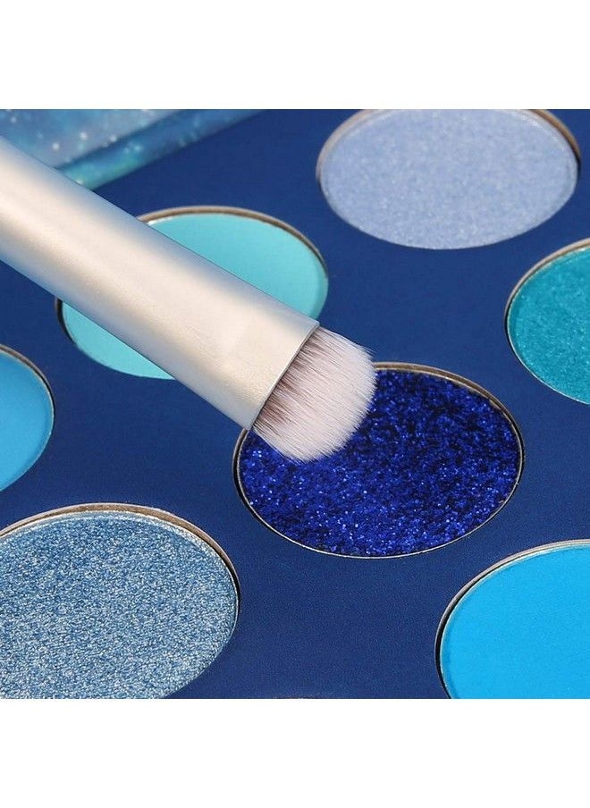 docolor - Eyeshadow Palette 9 Colors Gemstone Shadow Palette Highly Pigmented Mattes Shimmers Naked Smokey Glitter Cream Colorful Powder Blendable Long Lasting Waterproof Makeup PaletteBlue - Image 1