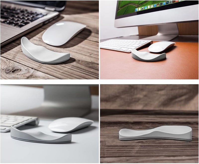 2 Pack Ergonomic Gliding Palm Rest - Soft Cooling Material Wrist Pad for Office and Gaming - Image 4