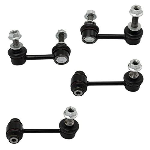TRQ Front & Rear Sway Bar Stabilizer Link Set Compatible with 2006 Lexus GS300 2007-2011 GS350 2006-2013 IS250 2011-2013 IS350 - Image 1