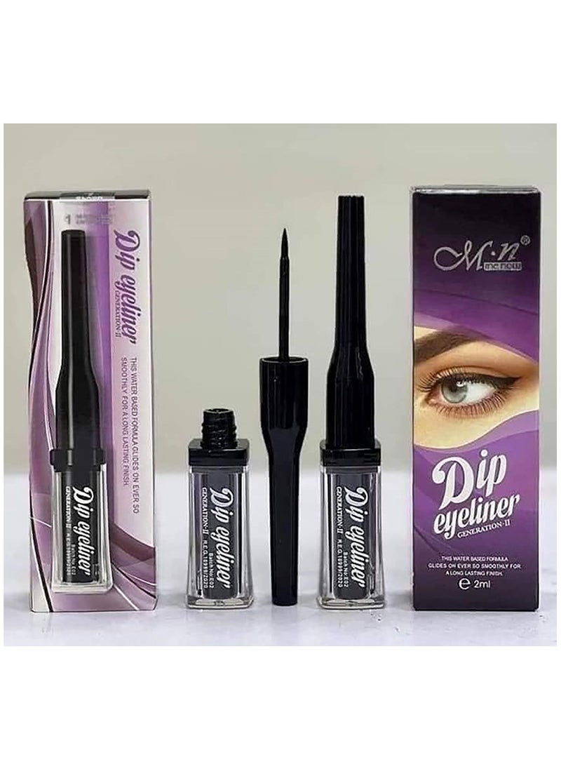 Menow - MN Waterproof Deep Liner Black, 2 Ml - Image 1