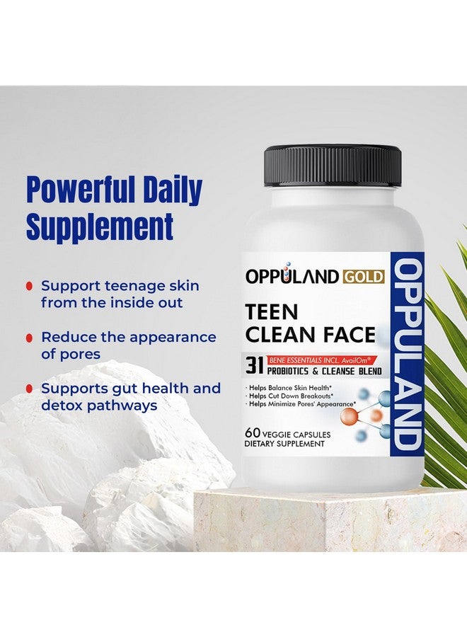 oppuland Gold Teen Clean Face 60ct - Image 2