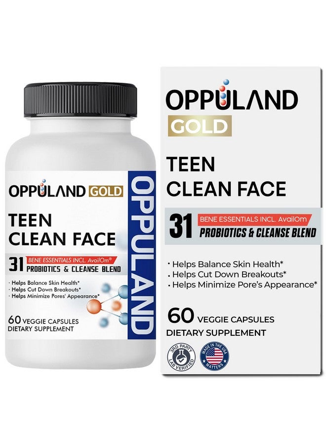 oppuland Gold Teen Clean Face 60ct - Image 1