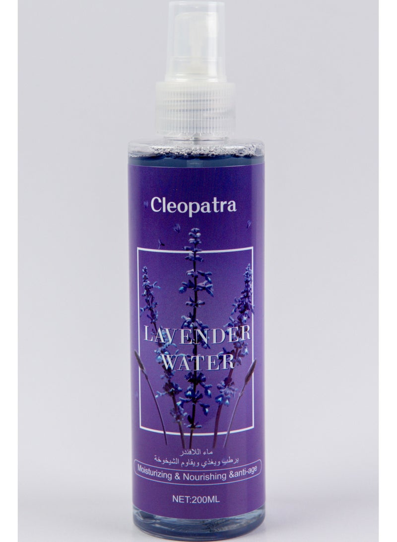 cleopatra lavender water 200ml - Image 1