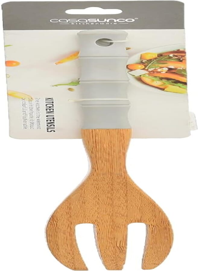 Danny Home Danny Home SK-3115 Eco-Friendly Wooden Fork Flat ware deal Healthy And Durable For Everyday Use - Wooden 