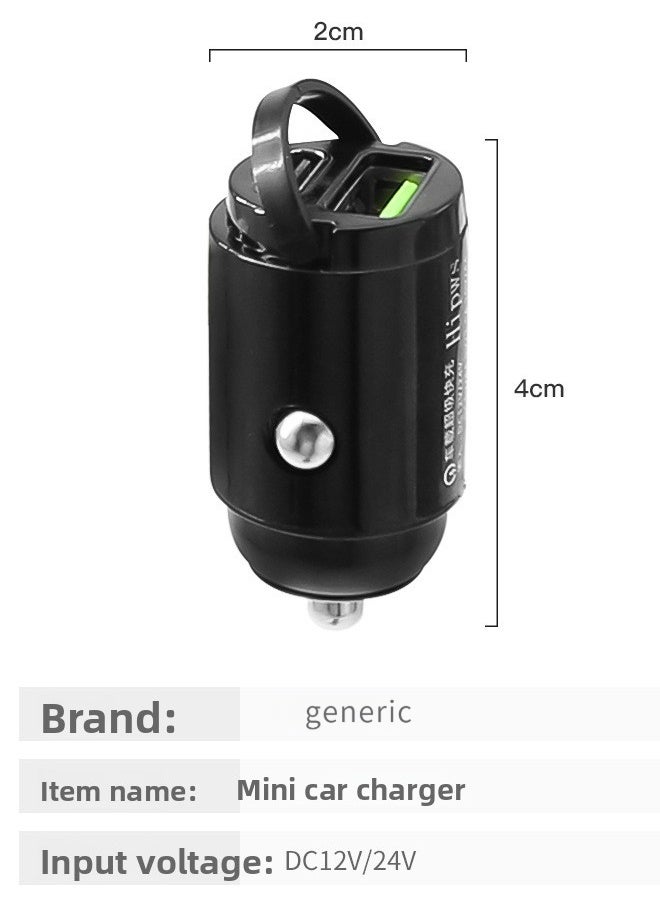 USB C car charger fast charging, embedded 100W USB car charger, fast cigarette lighter USB charger, compatible with iPhone 14 pro max/13/12, Samsung S22/S20, iPad, MacBook and other models - Image 4