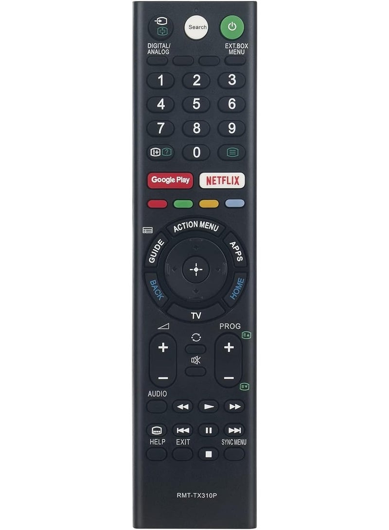 Universal Replacement Remote Control – Compatible with Smart TV Models KD-55X8000G, KD-49X8000G, KD-43X8000G, KD-65X8077G, KD-55X8077G, KD-65X7500F, KD-55X7500F – Plug & Play with Easy Setup - Image 2