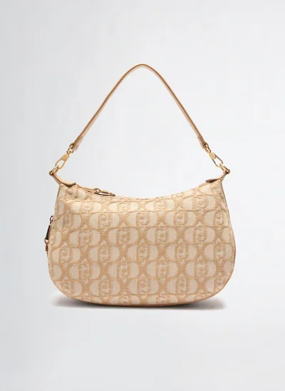 Liu Jo Jacquard Shoulder Bag With Logo