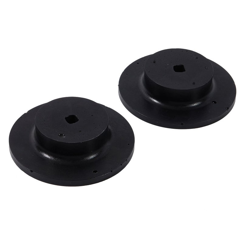 Autycle Rubber Coil Spring Insulator Pad Replacement for Buick Rainier for GMC Sierra for Chevy Silverado Trailblazer 2pcs K160072 15765071