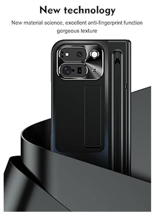 Case for Google Pixel 9 Pro Fold (2024),Ultra-Thin Anti-Fall Shockproof Phone Case,Integrated Shell and Film Protective Cover with Pen  Slot Kickstand  - Image 3