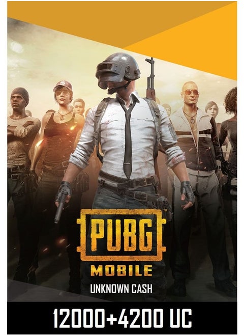 PUBG Mobile 12000 with 4200 UC Global - Digital Code (Delivery via SMS/WhatsApp)